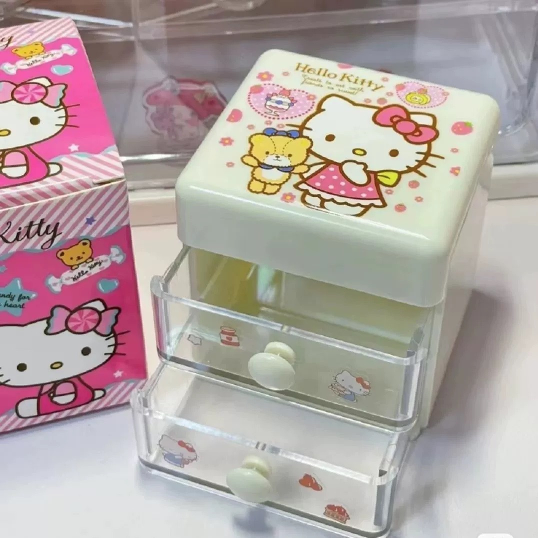 Jewelry Making Organizer Box - Sanrio Hello Kitty Multifunctional Storage Box