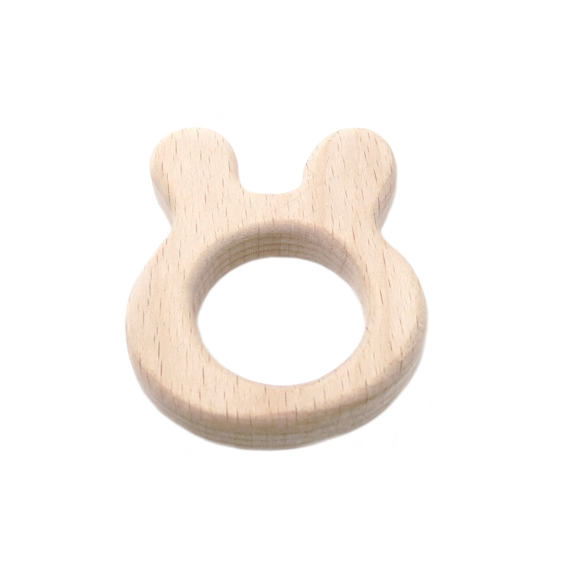 ABCPICK Beech Wooden Rabbit DI - Jewelry Making 3 Year Old reseña y precio