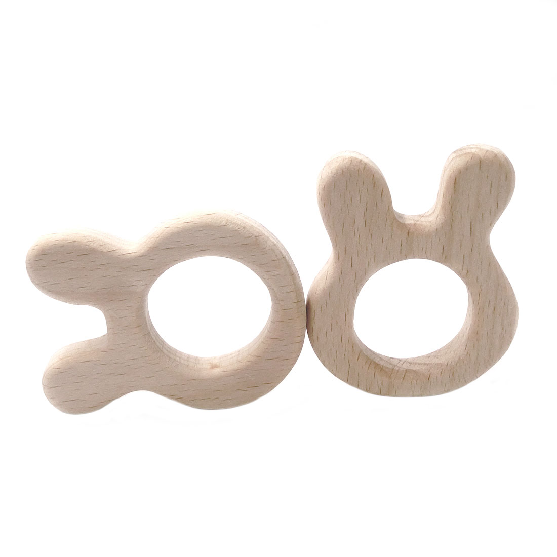 ABCPICK Beech Wooden Rabbit DI - Jewelry Making 3 Year Old reseña y precio