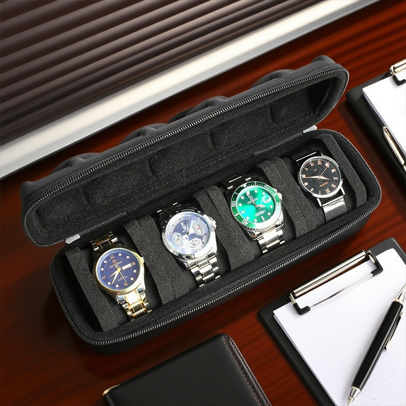 6/10 Slot Watch Box Watches Or - Jewelry Making Organizer Box reseña y precio