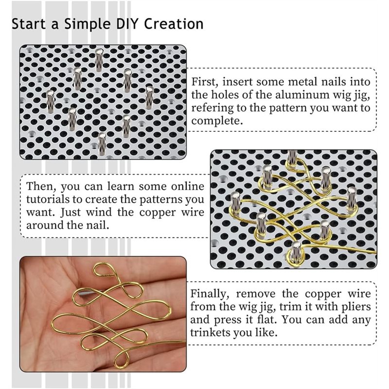 【WHILE SUPPLIES LAST】Wire Bend - Wire Jewelry Making Jig reseña y precio