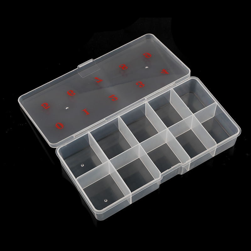 1box Empty Nail Tips Organizer - Jewelry Making Organizer Box reseña y precio