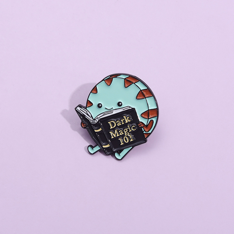 Cartoon Witch Wizard Lapel Ena - Jewelry Making Journal reseña y precio