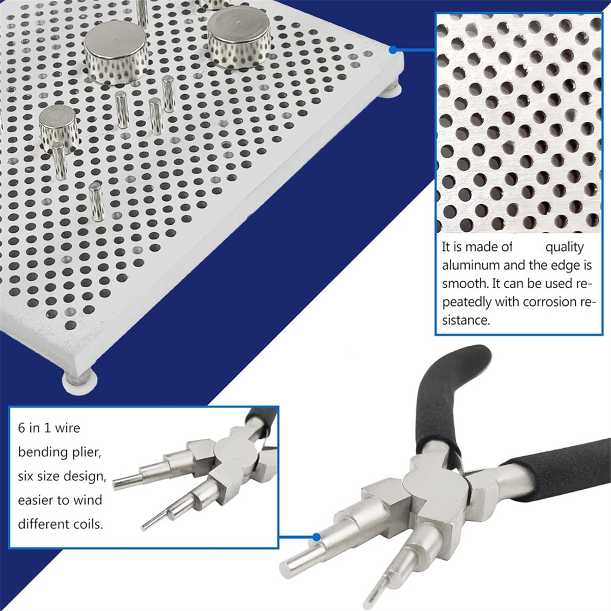 Second Generation Wire Beading - Wire Jewelry Making Jig reseña y precio