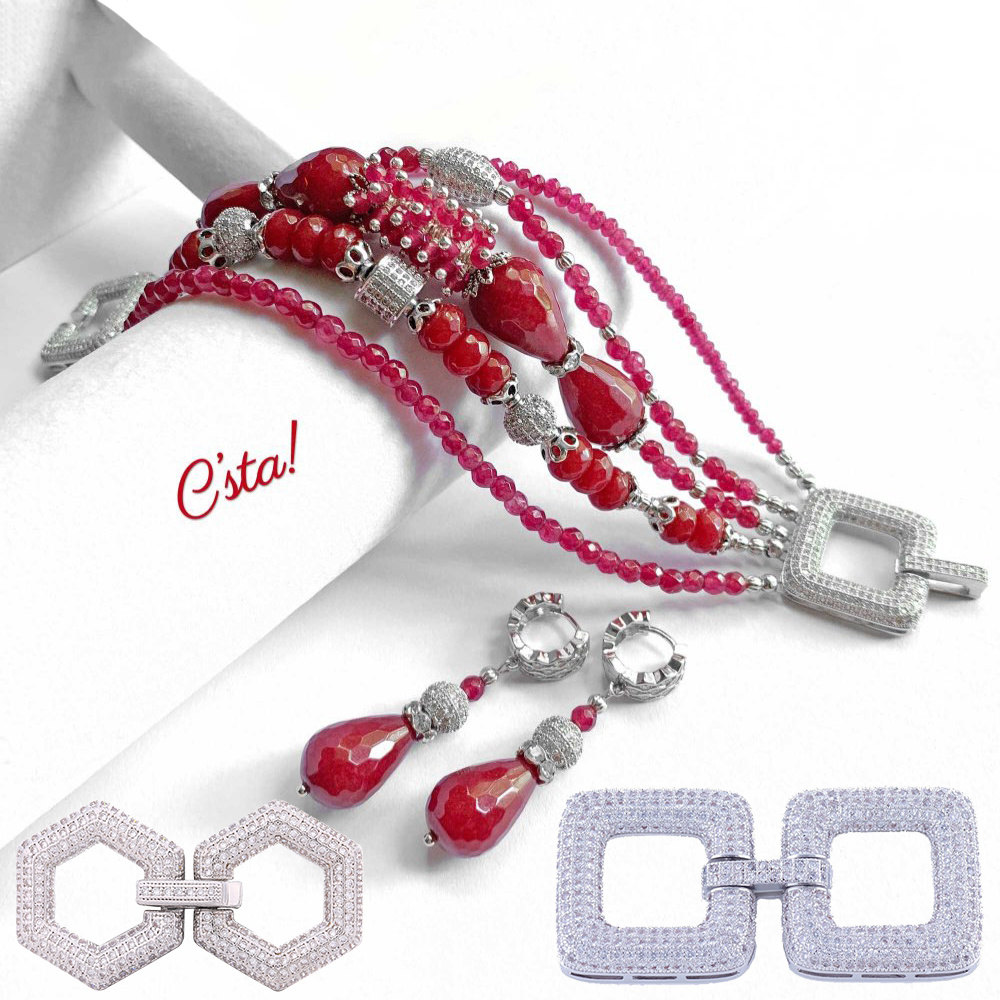Juya18K Gold Silver Plated Dec - Lobster Clasp Silver reseña y precio