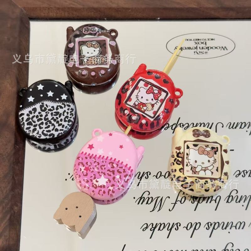 Acrylic Cute Kt Cat Leopard Pr - Jewelry Making Charms reseña y precio