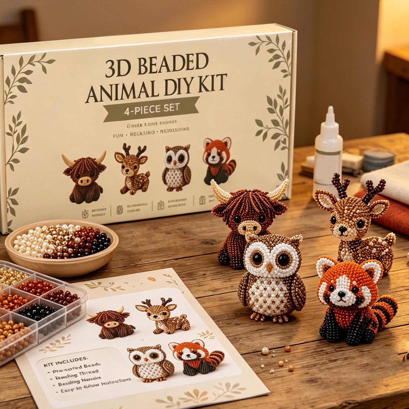 Cute Bird & Animal Beading Cra - Jewelry Making Table reseña y precio