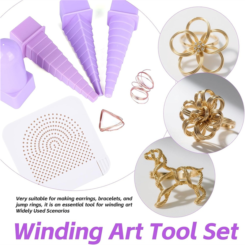 A26F-Wire Wrapping Set Wire Be - Wire Jewelry Making Jig reseña y precio