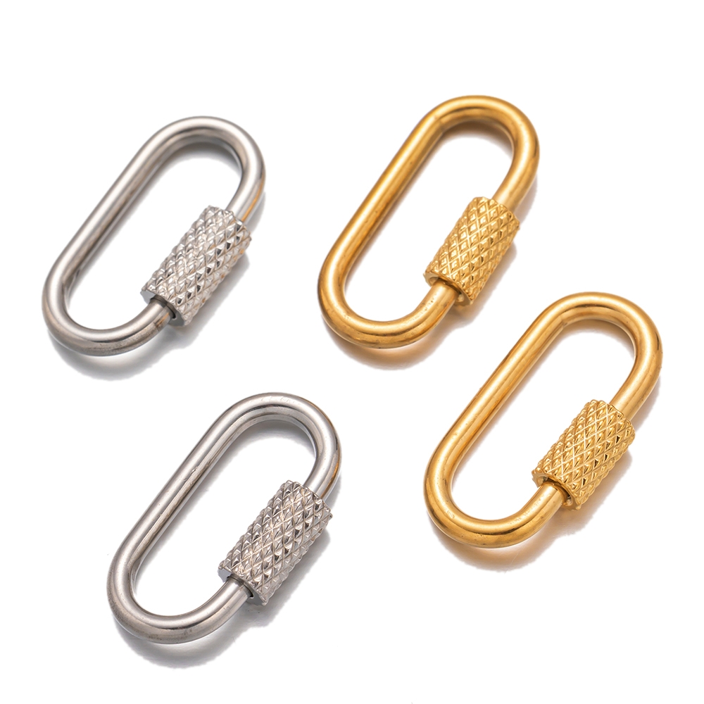 5pcs Stainless Steel Small Ova - Jewelry Making Charms reseña y precio