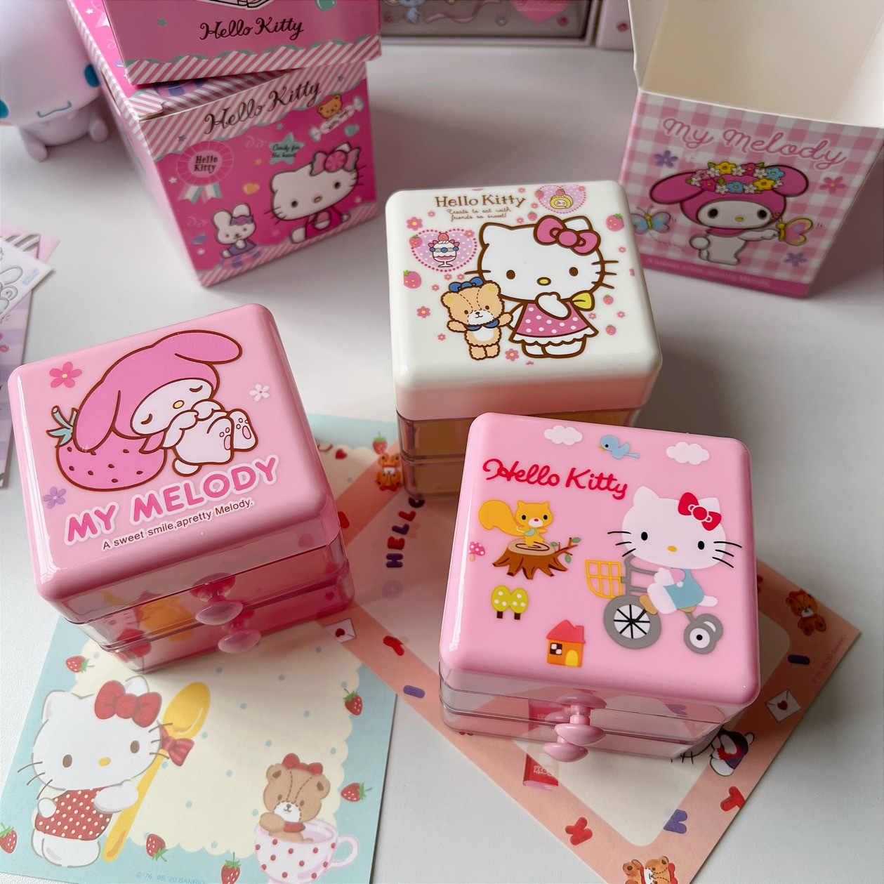 Sanrio Hello Kitty Multifuncti - Jewelry Making Organizer Box reseña y precio