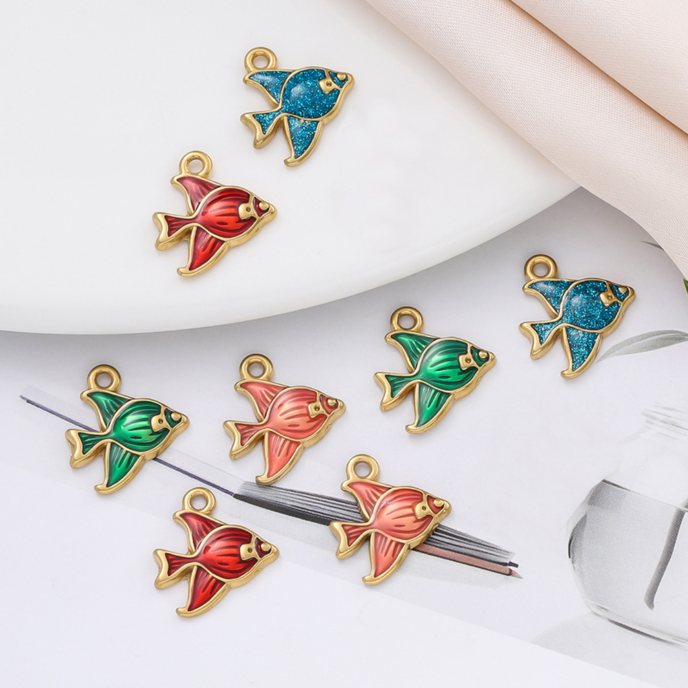2Piece/Pack Stainless Steel Sm - Jewelry Making Charms reseña y precio