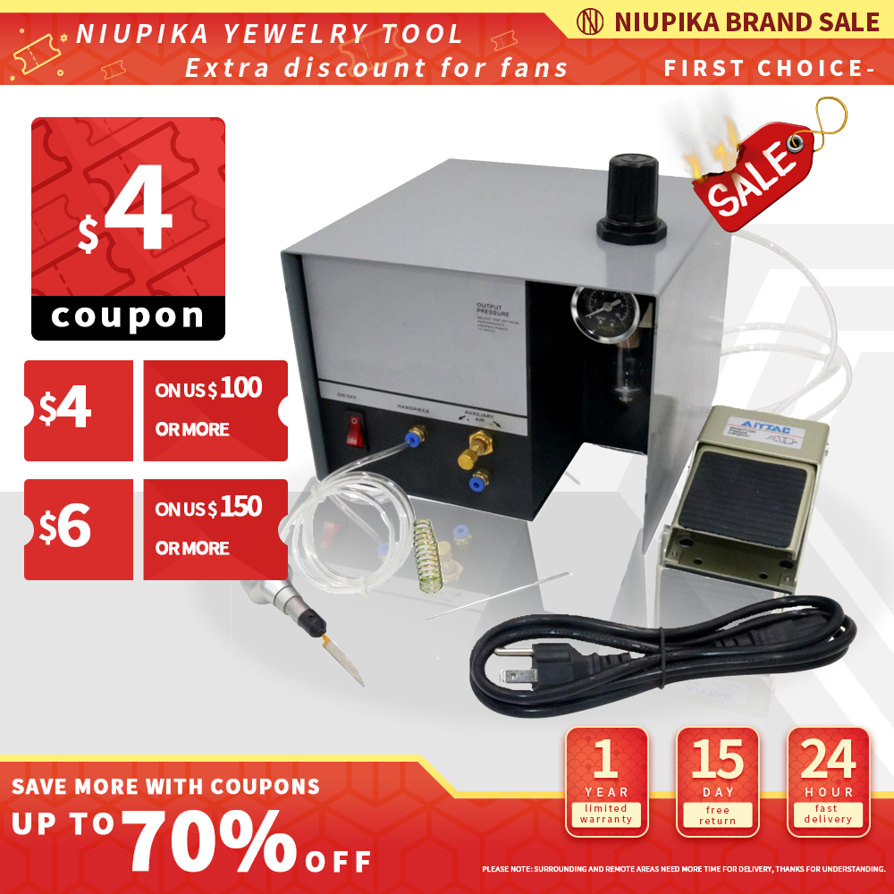 Pneumatic Impact Engraving Mac - Jewelry Making Workshop reseña y precio