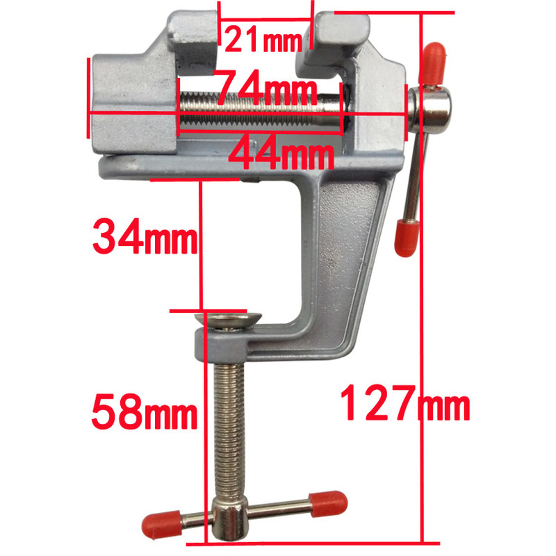 Aluminum Mini Table Clamp Smal - Jewelry Making Workshop reseña y precio