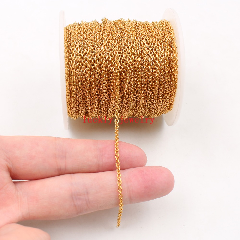50meter / roll Anti-Tarnish St - Chain Roll Cable reseña y precio