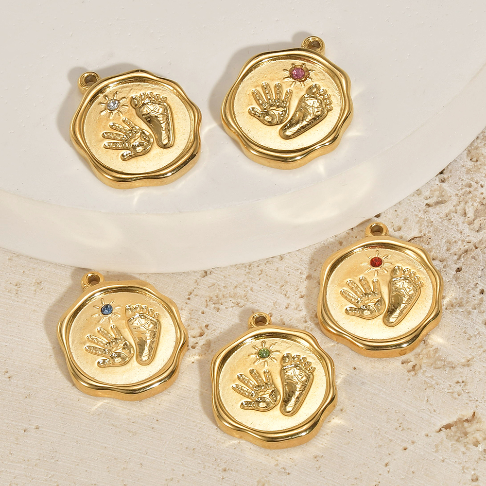5pcs/lot Stainless Steel Cute  - Jewelry Making 3 Year Old reseña y precio