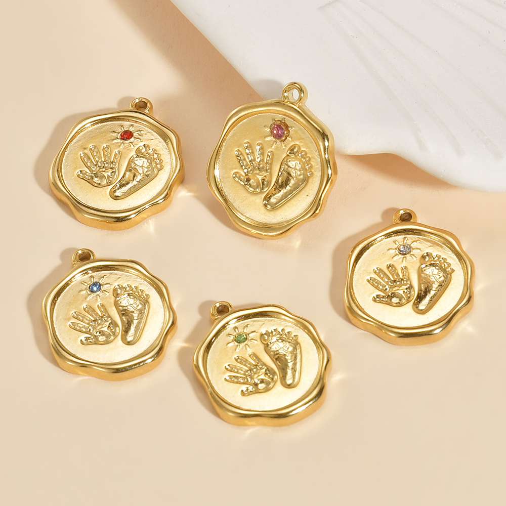 5pcs/lot Stainless Steel Cute  - Jewelry Making 3 Year Old reseña y precio