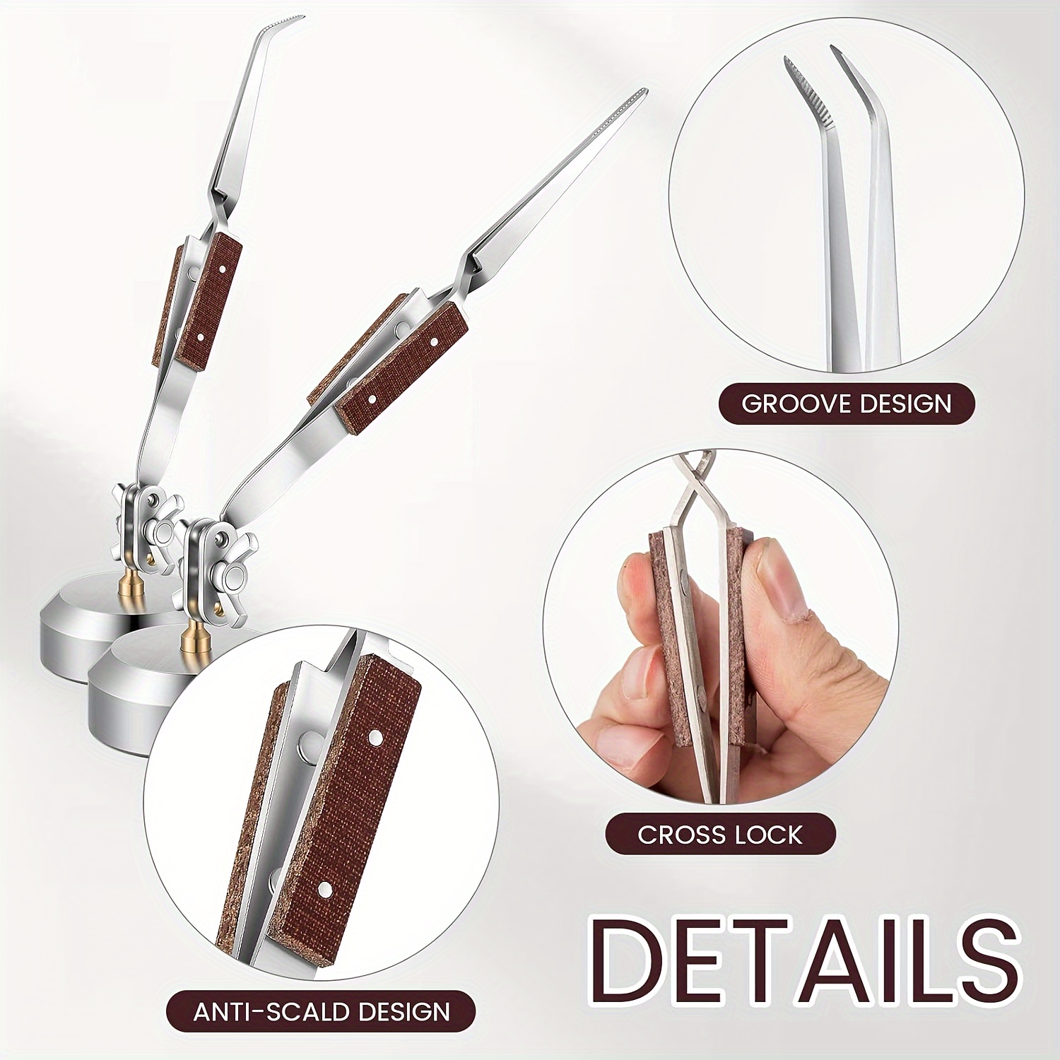 Third Hand Soldering Tweezers  - Jewelry Making Workshop reseña y precio