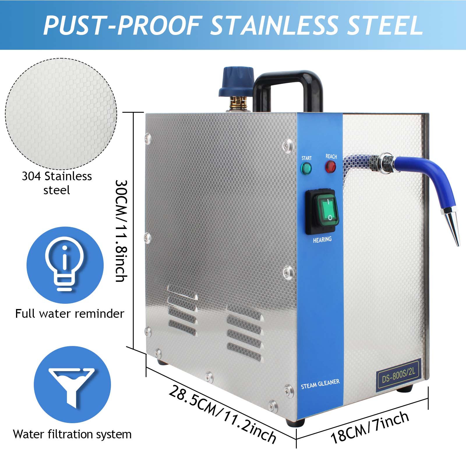 1300W Jewelry Steam Cleaner –  - Jewelry Making Workshop reseña y precio