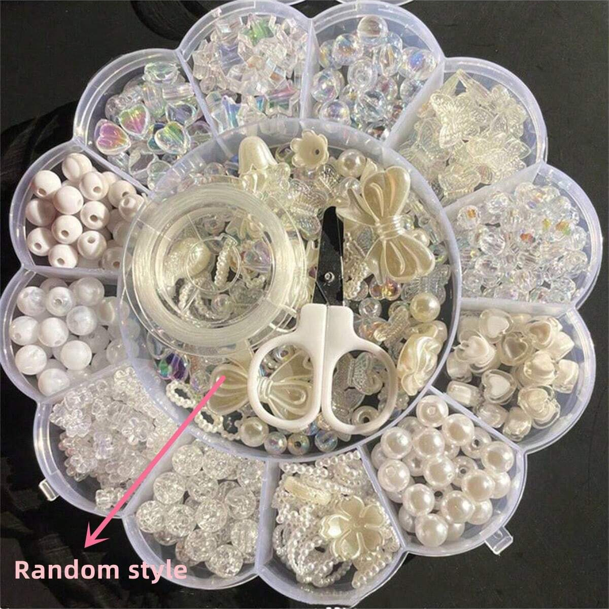 2Set/1Set 13 Grids Acrylic Flo - Jewelry Making Organizer Box reseña y precio