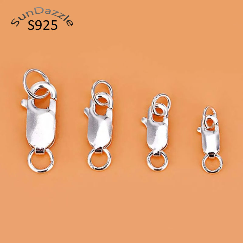 Genuine Real Pure Solid 925 St - Lobster Clasp Silver reseña y precio