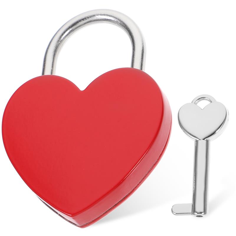 Heart Shape Padlocks Romantic  - Jewelry Making Journal reseña y precio