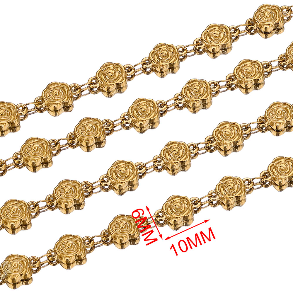 1M Stainless Steel Textured Ro - Chain Roll Cable reseña y precio