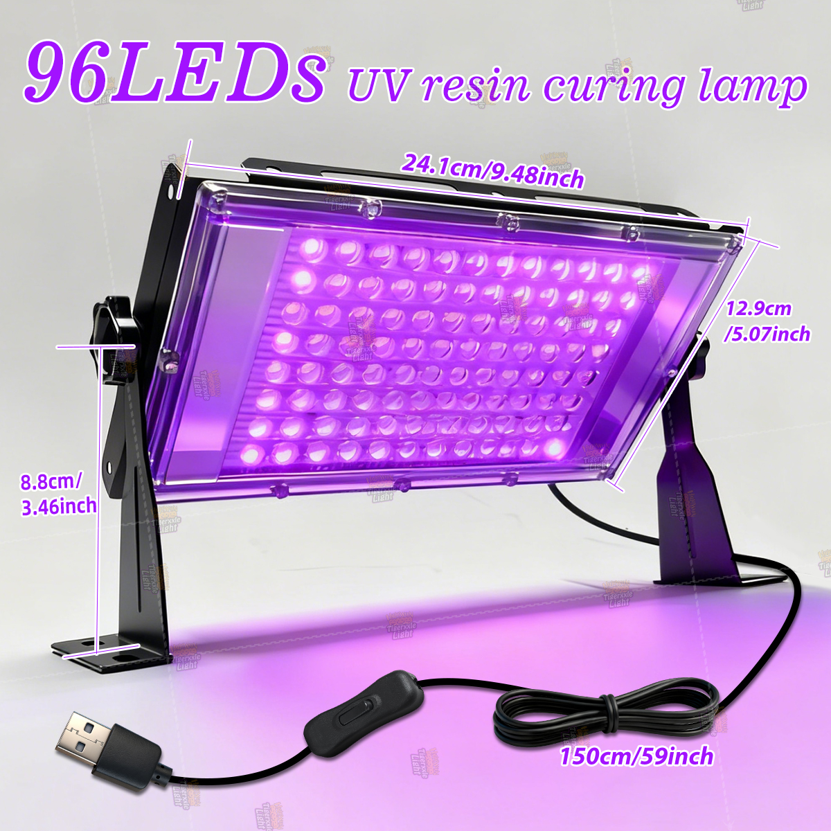 High-Angle Stand UV Resin Curi - Jewelry Making Table reseña y precio