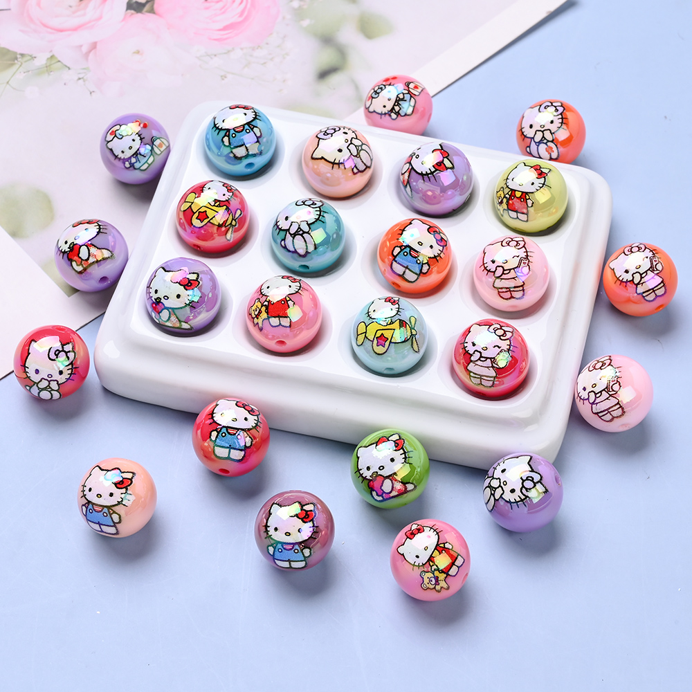 10Pcs Random Mixed Acrylic Bea - Jewelry Making 3 Year Old reseña y precio