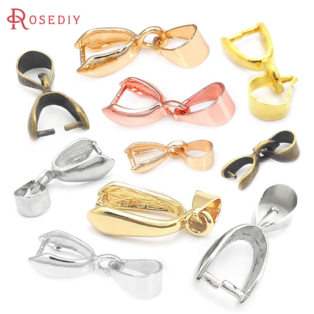 20PCS Clasp Height 5MM 6MM 7MM - Jewelry Making Charms reseña y precio