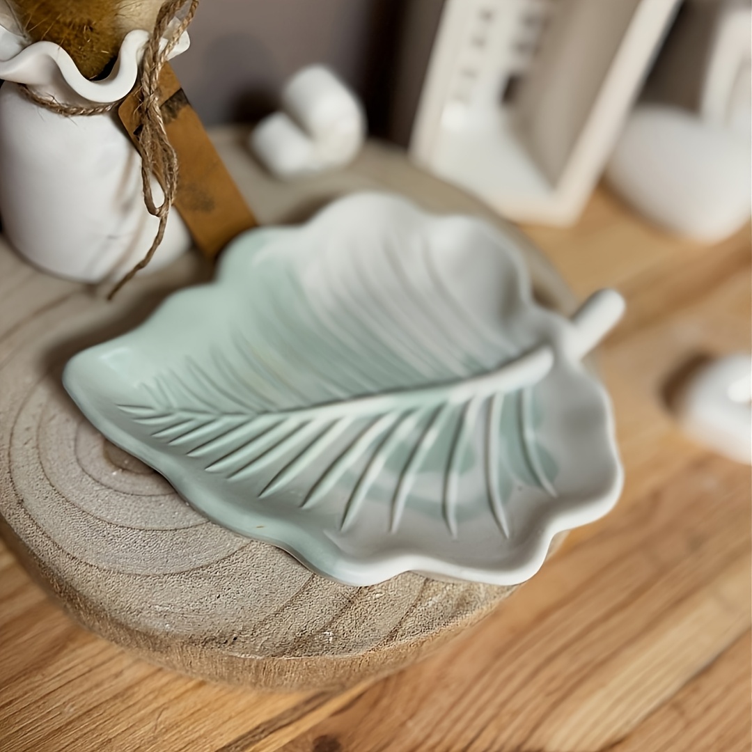 Leaf-shaped tray mold, leaf-sh - Jewelry Making Table reseña y precio