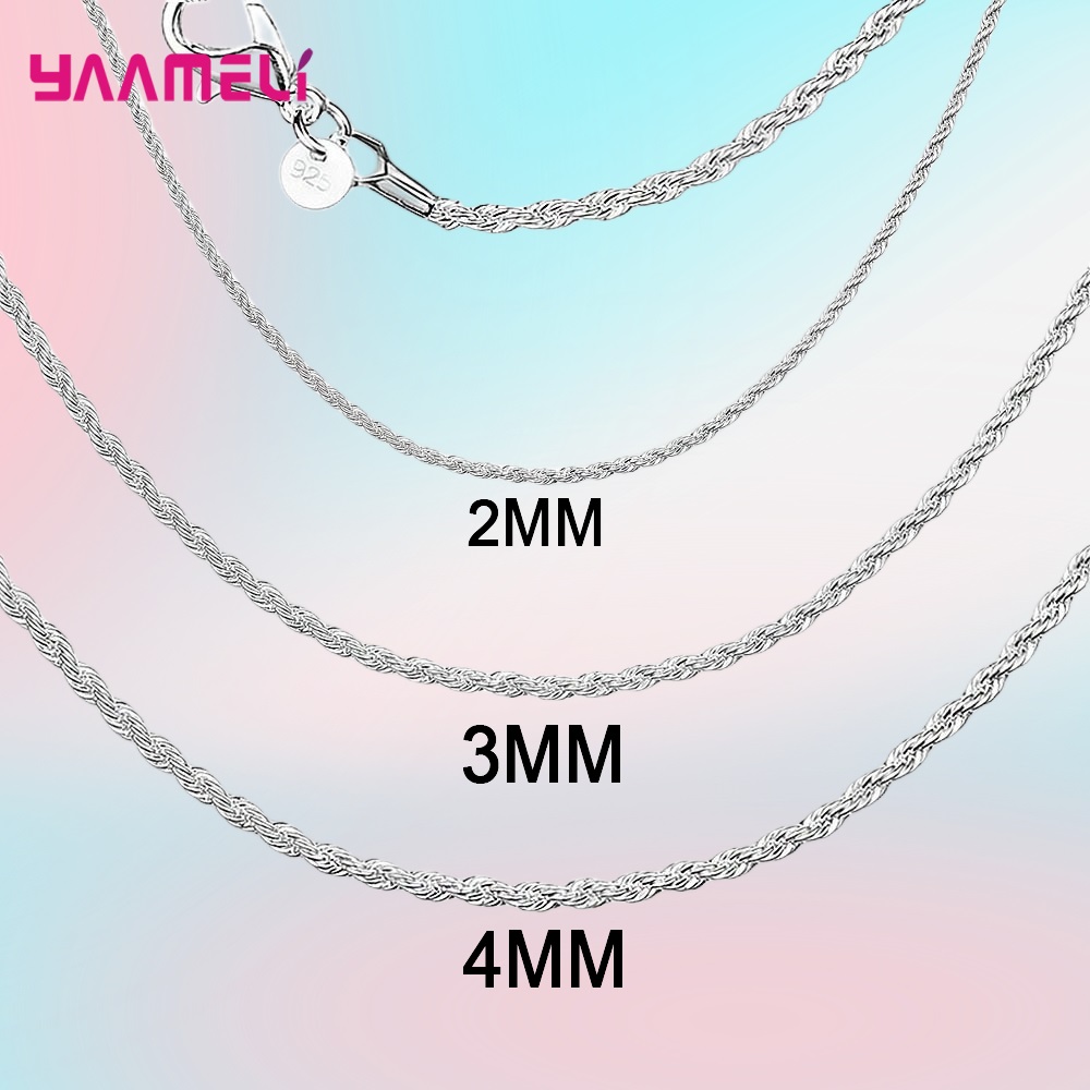 Top Sale Real Pure 925 Sterlin - Lobster Clasp Silver reseña y precio
