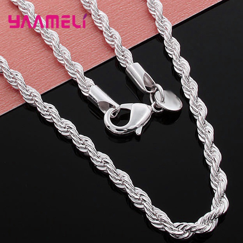 Top Sale Real Pure 925 Sterlin - Lobster Clasp Silver reseña y precio