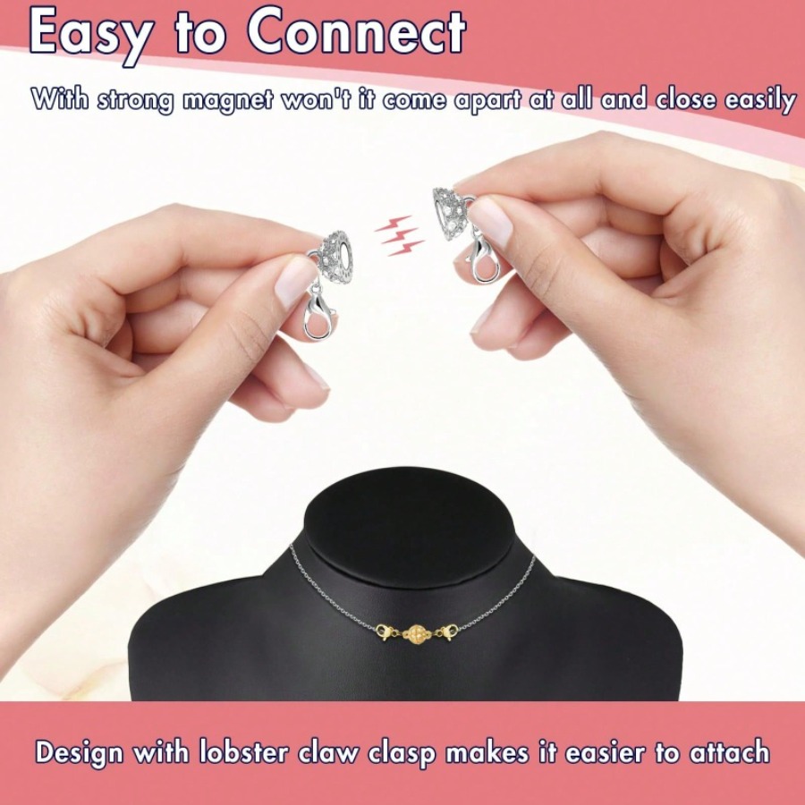 12-Piece Gold And Silver Rhine - Lobster Clasp Silver reseña y precio