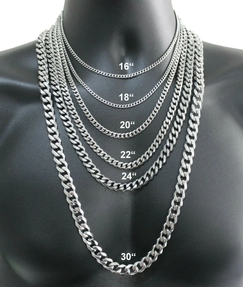 Men's 925 Sterling Silver Neck - Lobster Clasp Silver reseña y precio