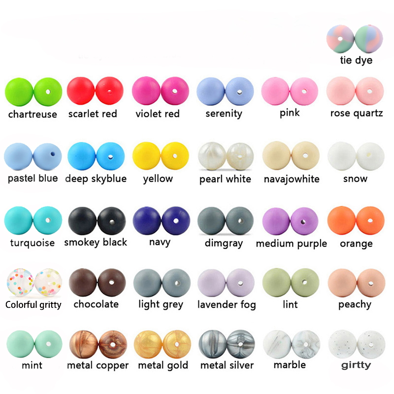 LOFCA 50pcs/lot  9mm Silicone  - Jewelry Making 3 Year Old reseña y precio