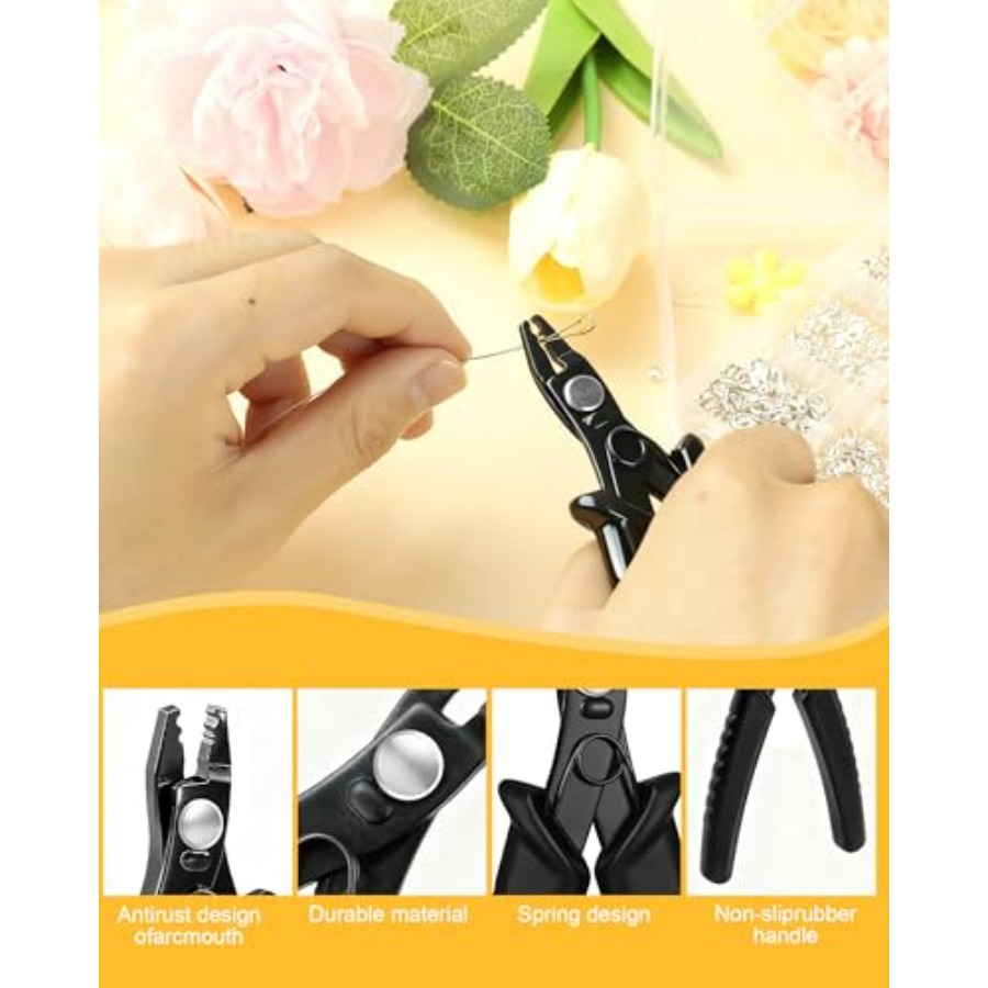 1950 Pcs Jewelry Making Cord E - Jewelry Making Organizer Box reseña y precio