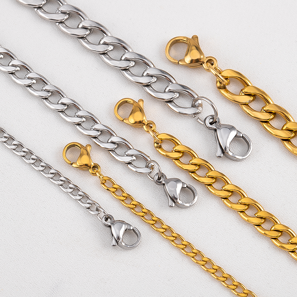 5pc 2pc Stainless Steel Adjust - Lobster Clasp Silver reseña y precio