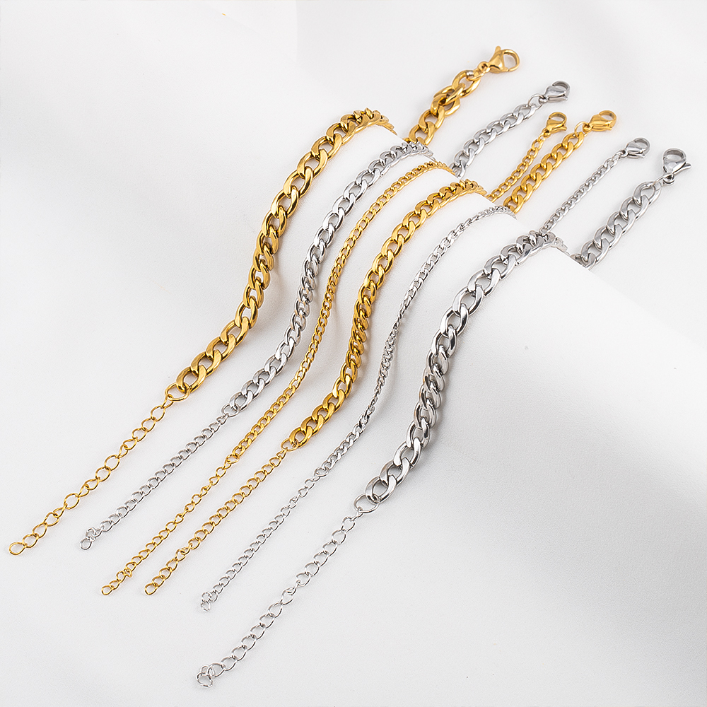 5pc 2pc Stainless Steel Adjust - Lobster Clasp Silver reseña y precio