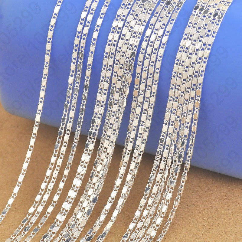 Wholesale 10PC 16''-30'' 925 S - Lobster Clasp Silver reseña y precio