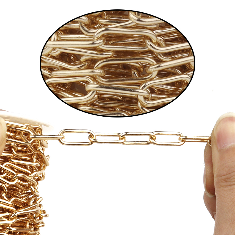 5 yards/roll Iron Paperclip Ch - Chain Roll Cable reseña y precio