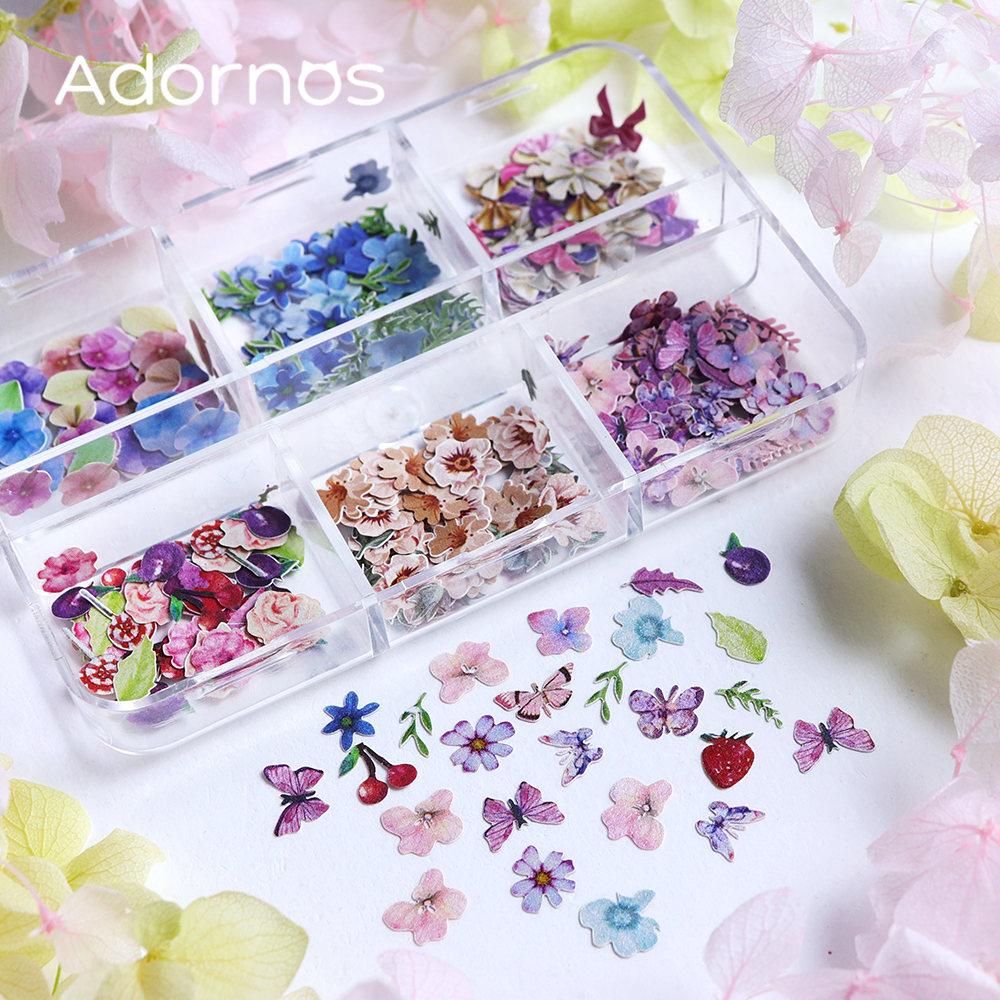 180pcs/box Wood Pulp Flowers C - Jewelry Making Organizer Box reseña y precio