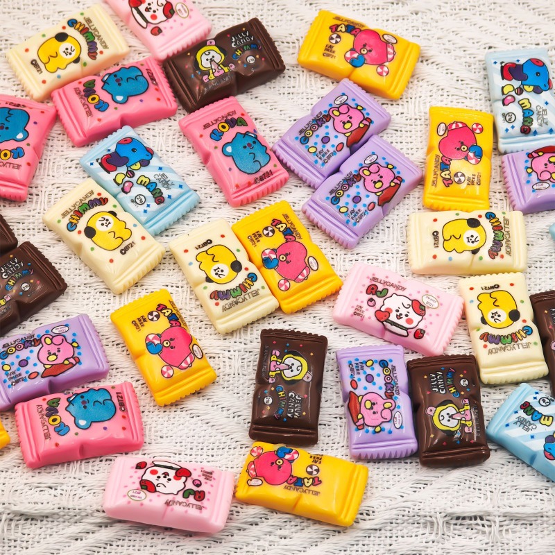 BT21 Mini Milk Candy Resin Cha - Jewelry Making Charms reseña y precio