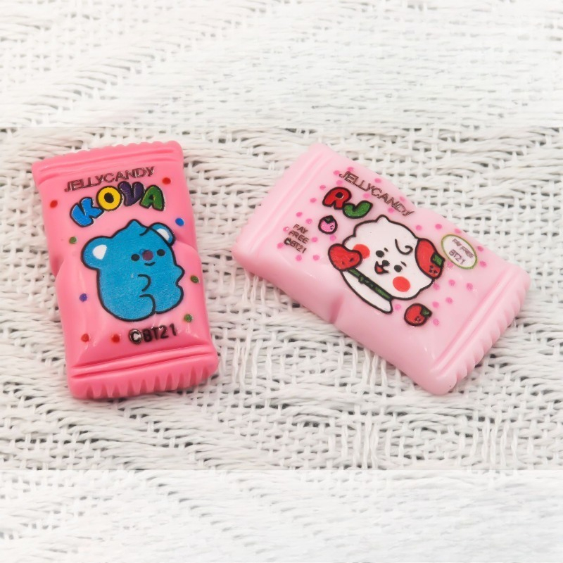 BT21 Mini Milk Candy Resin Cha - Jewelry Making Charms reseña y precio