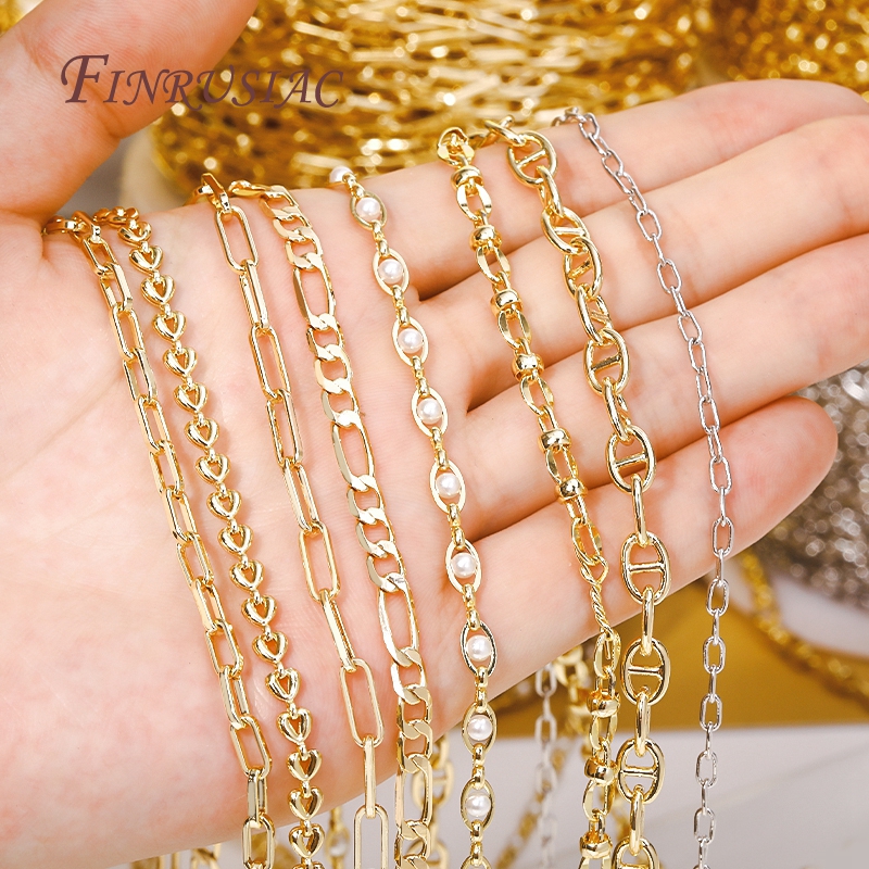 Multi-types 14K Gold Plated Me - Chain Roll Cable reseña y precio