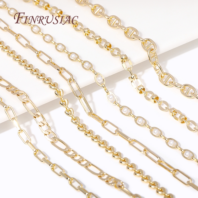 Multi-types 14K Gold Plated Me - Chain Roll Cable reseña y precio