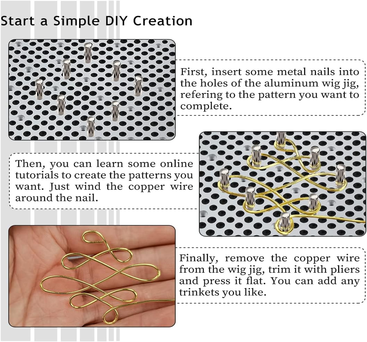 XUQIAN Wire Jig Wire Deluxe Ji - Wire Jewelry Making Jig reseña y precio