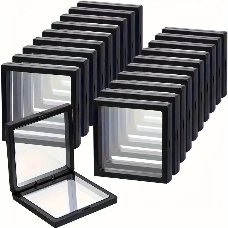 20Pcs Clearview 3D Floating Di - Jewelry Making Organizer Box reseña y precio