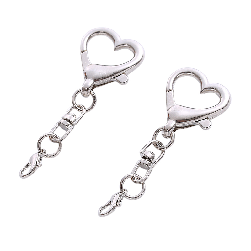 10/20/50Pieces Unique Alloy He - Lobster Clasp Silver reseña y precio
