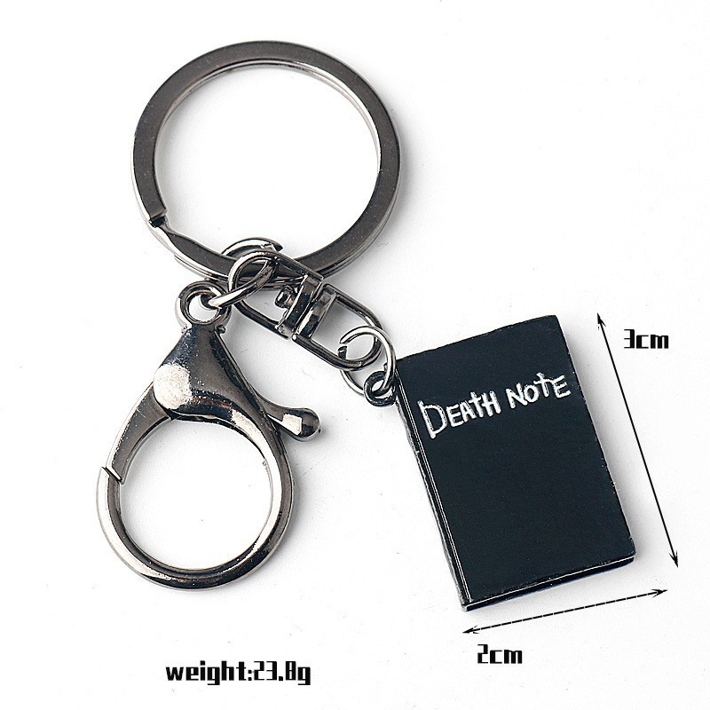Anime Death Note Keychain Doub - Jewelry Making Journal reseña y precio
