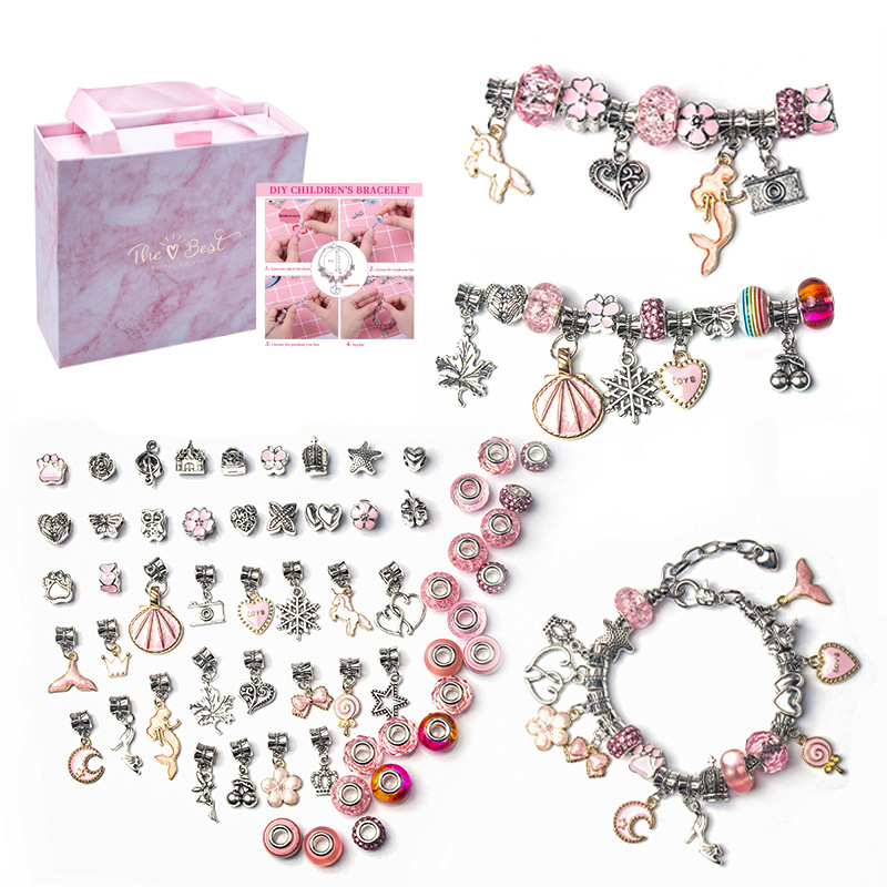 DIY Beaded Bracelet Set with S - Jewelry Making 3 Year Old reseña y precio
